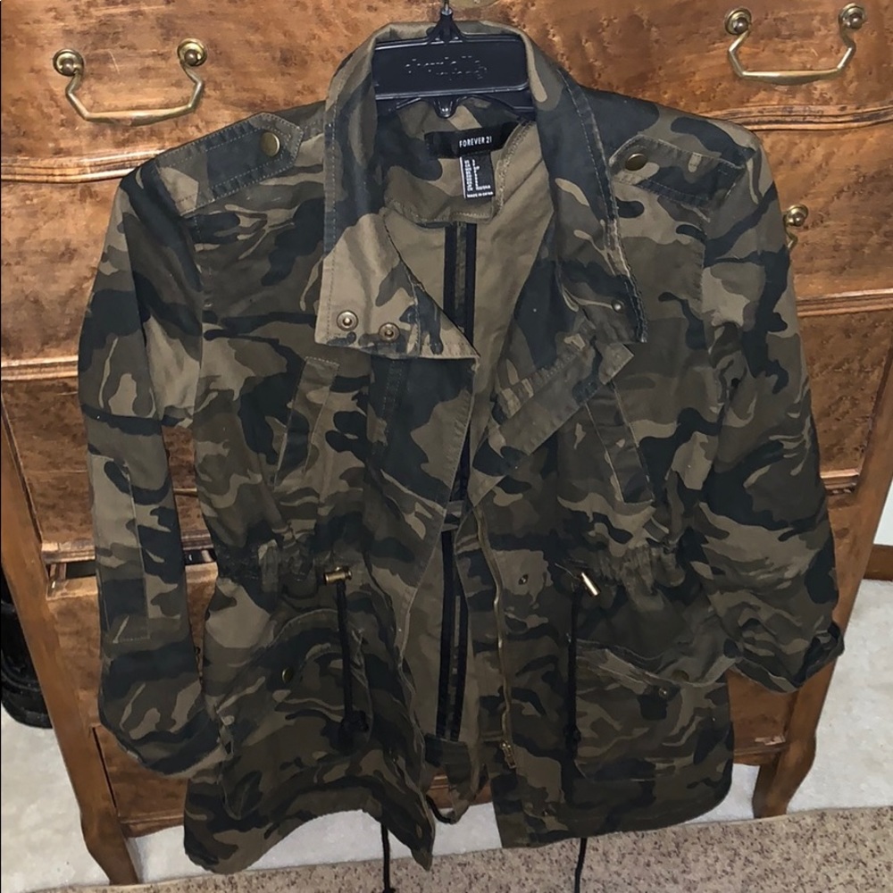Long Camo Jacket